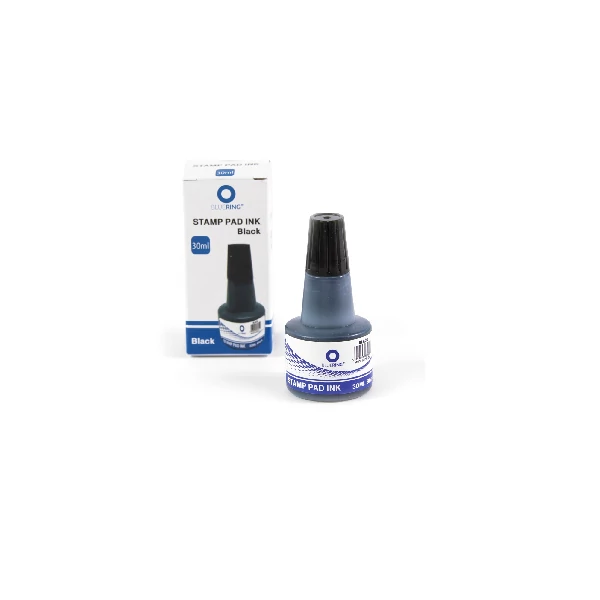 Bluering bélyegző festék 30 ml fekete 321590