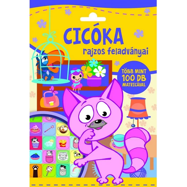 Cicóka rajzos feladványai foglalkoztató