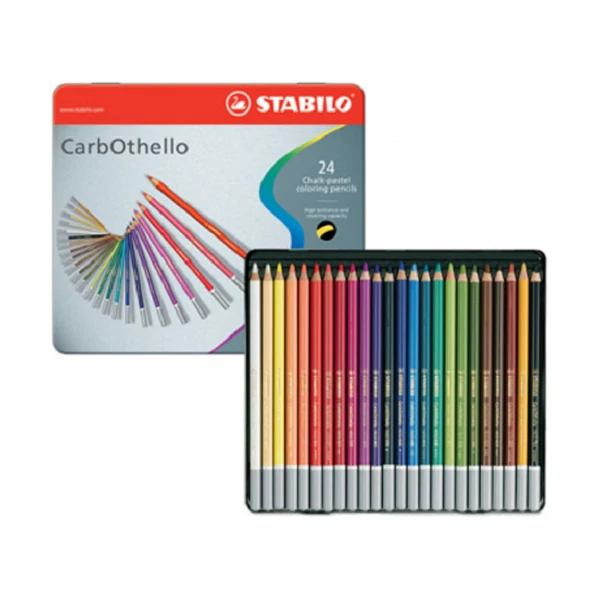 Stabilo: CarbOthello 24db-os szett fém dobozban