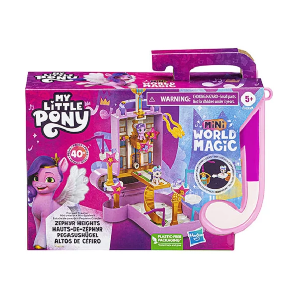 Én kicsi pónim: Varázslatos minivilág Zephyr Heights játékszett - Hasbro