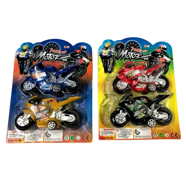Játék motor 2 db-os kiszerelésben többféle változatban 46706