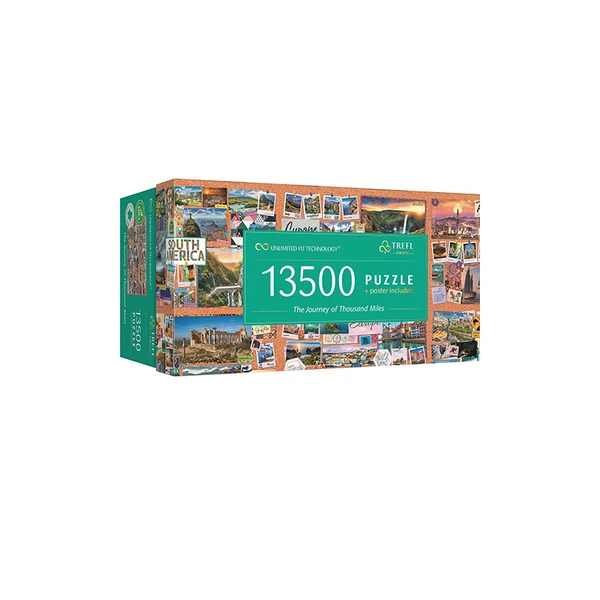 Az ezer mérföldes utazás 13500db-os UFT puzzle - Trefl