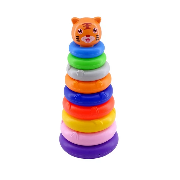 Játék állatos toronyépítő 46650