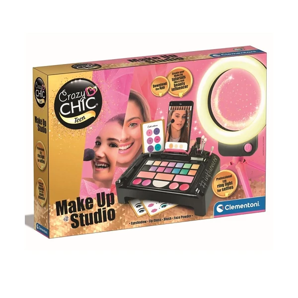 Crazy Chic: Influenszer szépség stúdió szett - Clementoni