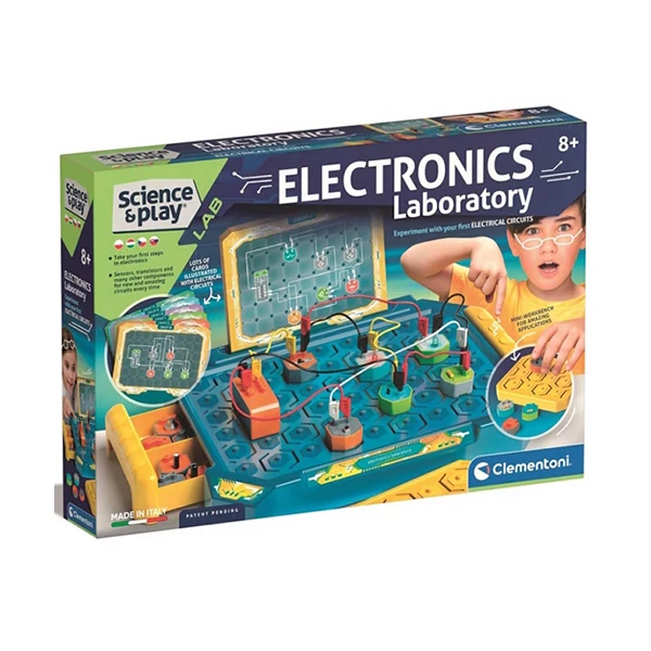 Science & Play: Elektronikai labor játékszett - Clementoni