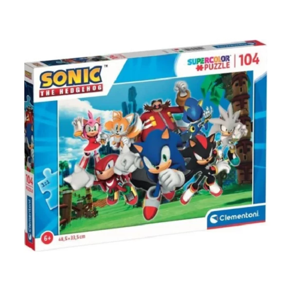 Sonic a sündisznó 104db-os puzzle - Clementoni