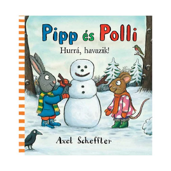 Pipp és Polli 3. - Hurrá havazik! mesekönyv