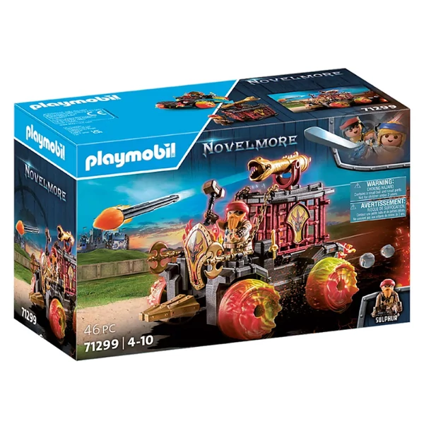 Playmobil: Burnham Raiders - Tüzes harcikocsi (71299)