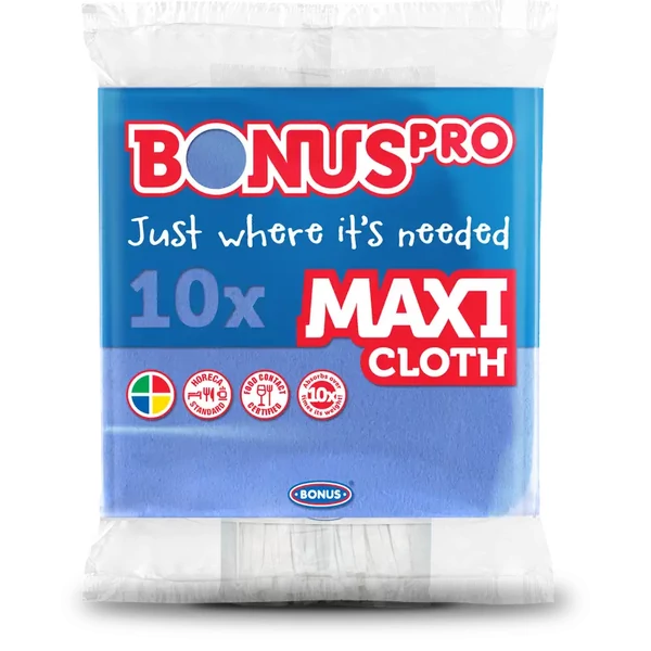 Bonus Pro Maxi általános törlőkendő 10/1 Kék