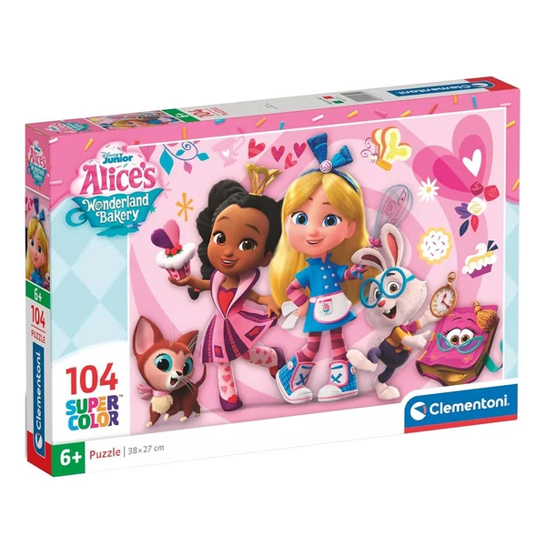 Alice Csodaországban 104db-os Supercolor puzzle - Clementoni