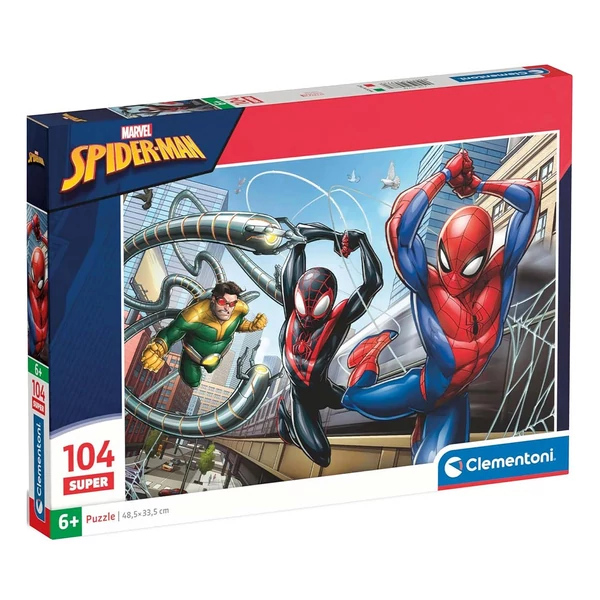 Pókember 104db-os Super puzzle - Clementoni