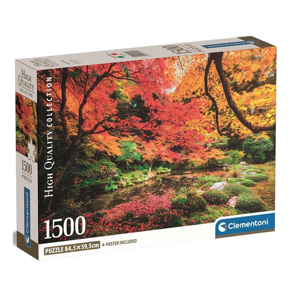 ősszel a parkban 1500db-os HQC puzzle 84,5x59,5cm - Clementoni