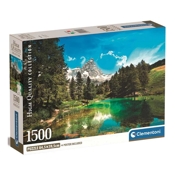 Égszínkék tó 1500db-os HQC puzzle 84,5x59,5cm - Clementoni