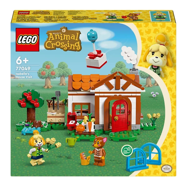 LEGO® Animal Crossing™: Isabelle látogatóba megy (77049)