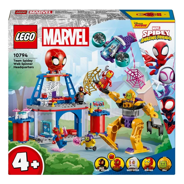 LEGO® Super Heroes: A pókcsapat hálóvető főhadiszállása (10794)