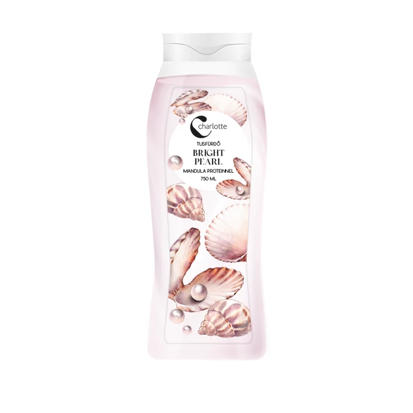 Charlotte Bright Pearl Mandula Proteinnel tusfürdő 750ml