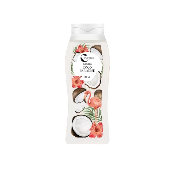 Charlotte Coco Paradise tusfürdő 750ml