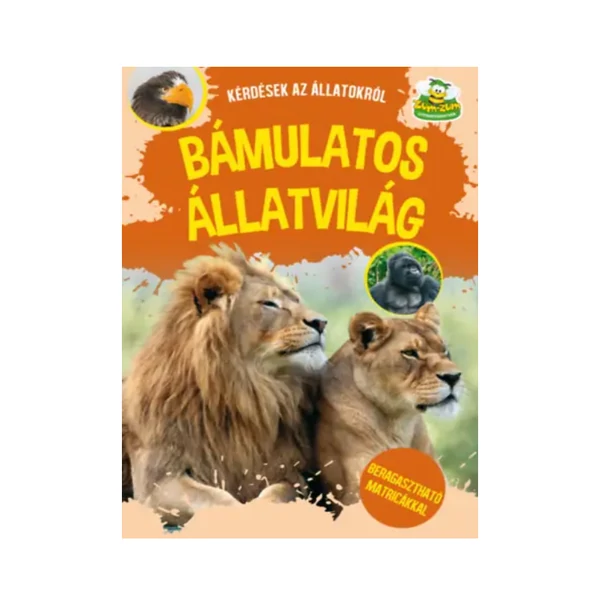 Bámulatos állatvilág foglalkoztató füzet