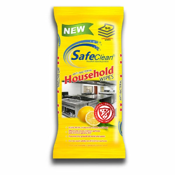 Safe clean törlőkendő általános felülettisztító 50db