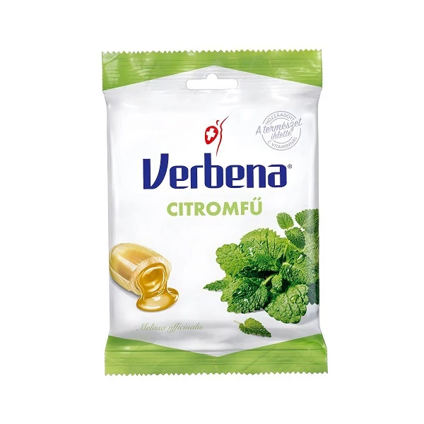 Verbena töltött cukor 60g citromfű