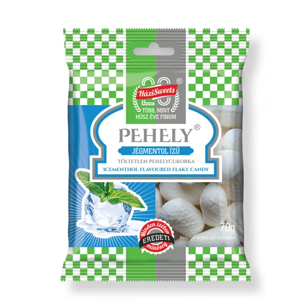 Pehelycukor 70g mentol házisweets