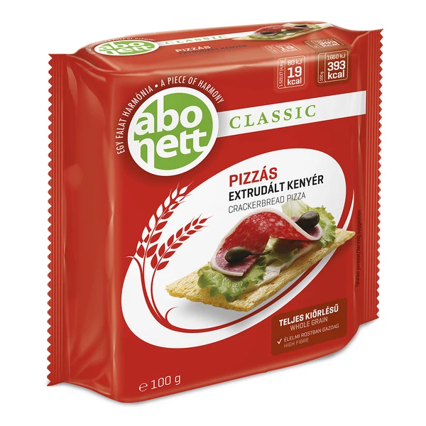 Abonett Classic pizzás extrudált kenyér 100 g