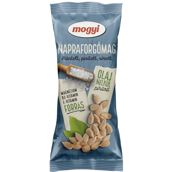 Mogyi szárazon pirított hántolt napraforgómag 70g