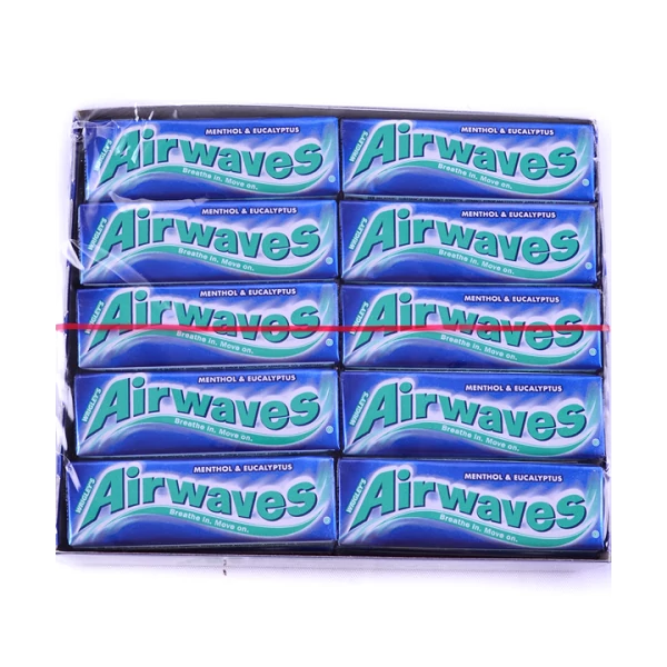 Airwaves rágógumi eukaliptusz és mentol ízben 30x14g