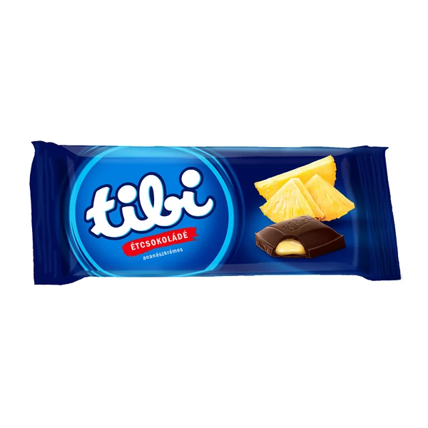 Tibi ananászkrémes étcsokoládé 90g