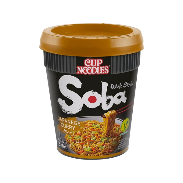 Soba poharas tészta japán curry 90g
