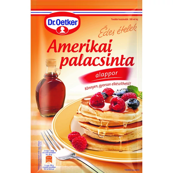 Dr. Oetker Amerikai palacsinta alappor 210 g