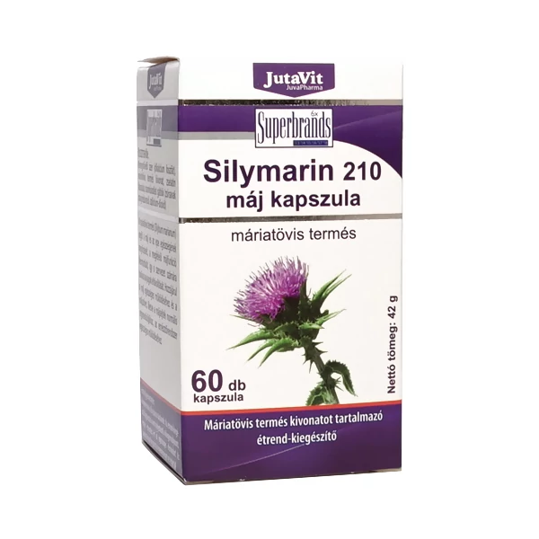 JutaVit Silymarin 210 máj kapszula 60db