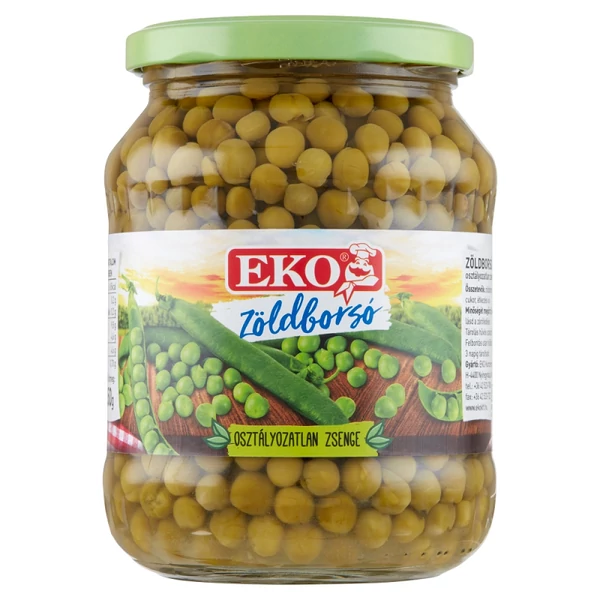 Eko zöldborsó 690 g