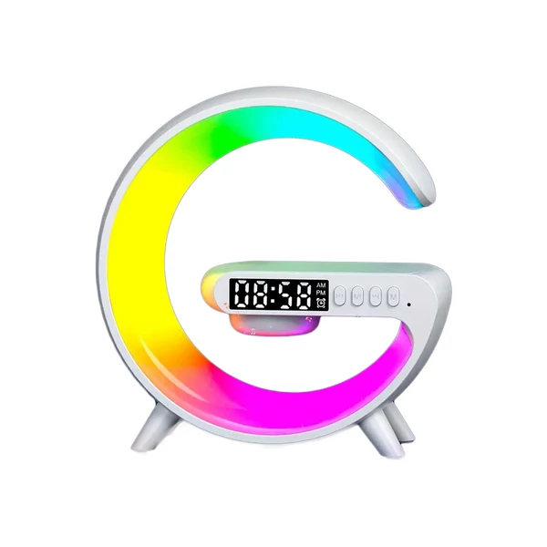 Thunder CSL-01 Okos hangulatfény, óra + Vezeték nélküli töltő + BLUETOOTH