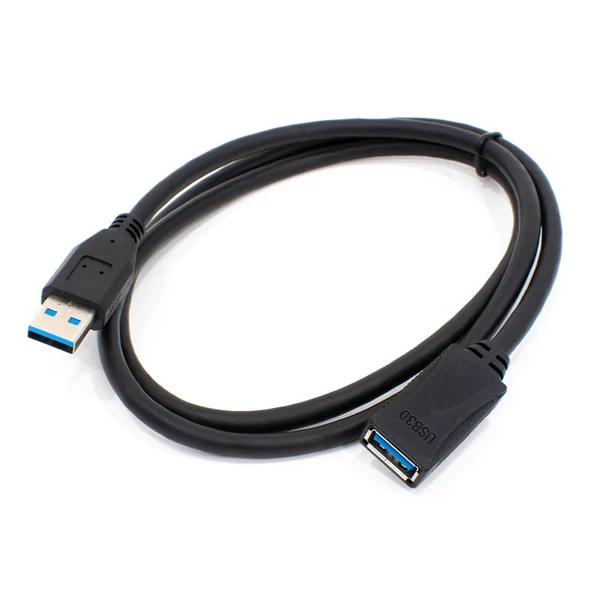 Thunder UAX-79 (USB-A papa - USB-A mama) USB hosszabbító, USB3.0, fekete (1m)