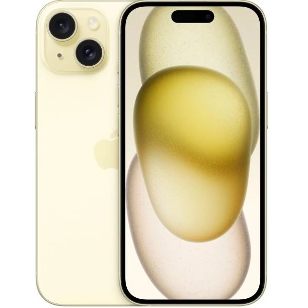 Apple iPhone 15 Plus 256GB sárga (yellow) kártyafüggetlen okostelefon