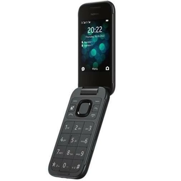 Nokia 2660 Flip Dual Sim 4GB fekete (black) kártyafüggetlen mobiltelefon