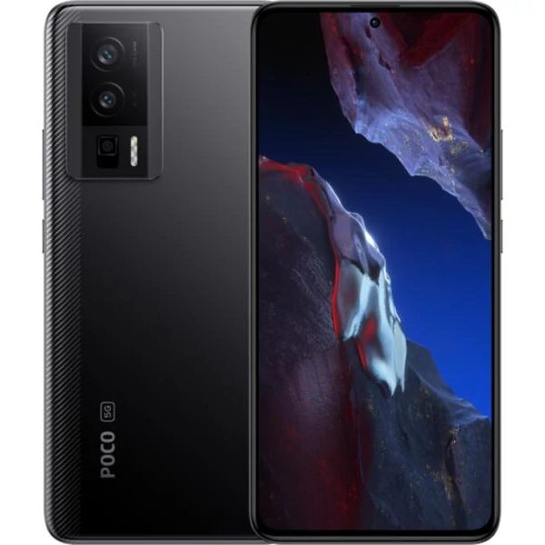 Xiaomi Poco F5 Pro 5G Dual Sim 12GB RAM 512GB fekete (black) kártyafüggetlen okostelefon