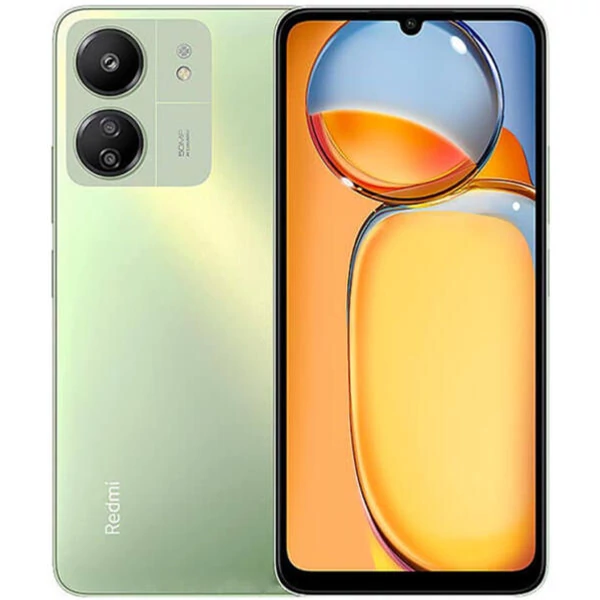 Xiaomi Redmi 13C 4G Dual Sim 6GB RAM 128GB zöld (green) kártyafüggetlen okostelefon