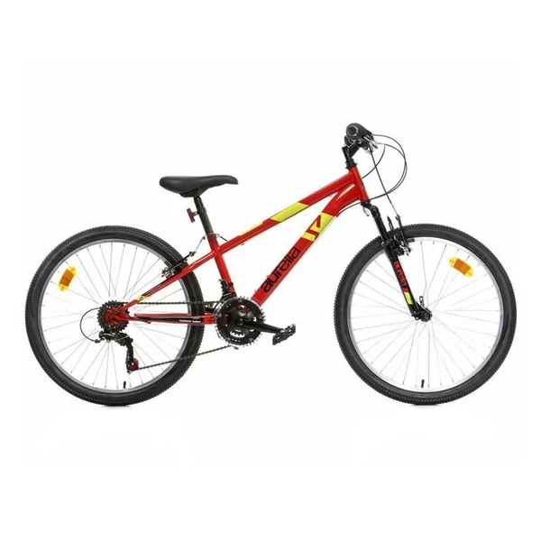 Aurelia piros színű 24-es méretű bicikli - Dino Bikes kerékpár