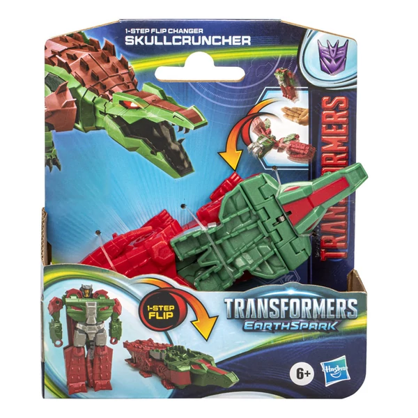 Transformers: Earth Spark - Skullcrunche átalakítható robotfigura - Hasbro