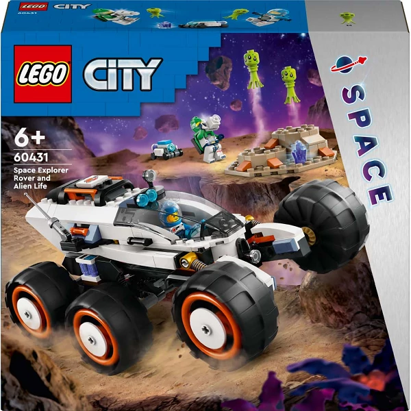 LEGO® City: űrfelfedező jármű és a földönkívüliek (60431)