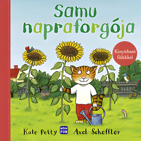 Móra: Kate Petty - Samu napraforgója mesekönyv kinyitható fülekkel