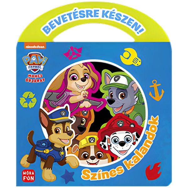 Móra: Mancs őrjárat - Bevetésre készen! színes kalandok foglalkoztató füzet