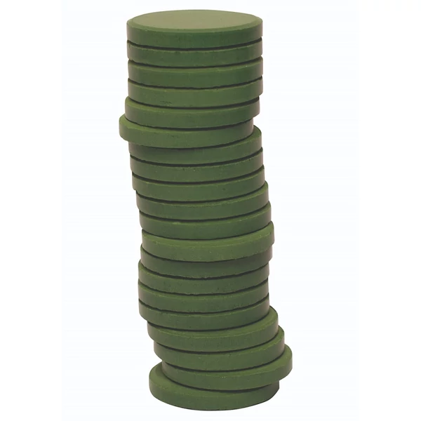 PlayBox: Sötétzöld vízfesték korong 30mm 1db