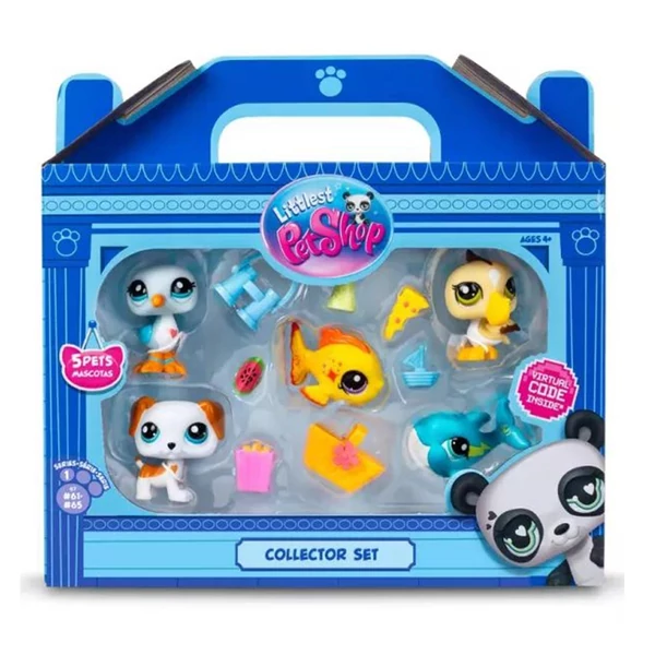 Littlest Pet Shop: 5db-os figura csomag 1. széria - Strand