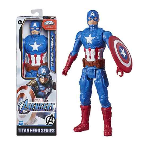 Bosszúállók Titan Hero: Amerika kapitány 30cm-es játékfigura - Hasbro