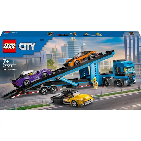 LEGO® City: Autószállító kamion sportautókkal (60408)
