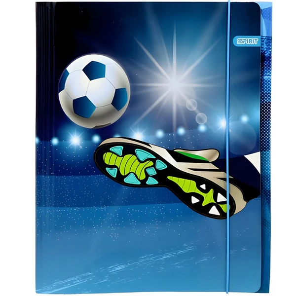 Spirit: Game On focilabdás gumis mappa A/4