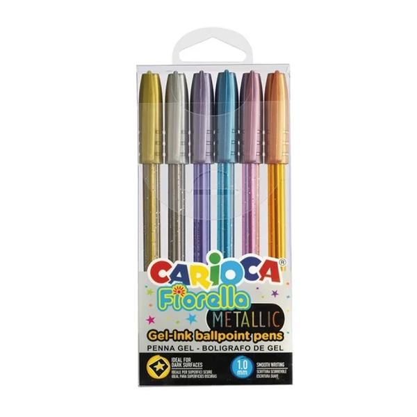 Fiorella metallic zseléstoll 6db-os szett - Carioca